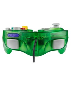 AS SEEN ON TV Wired Game Controller, Strong And Durable PC Precision Wired Gamepad, Easy To Operate Hassle Free Gaming Controller, Ergonomic Design Stable Joypad Controller For GameCube NGC, (Clear Green)  - Image 4
