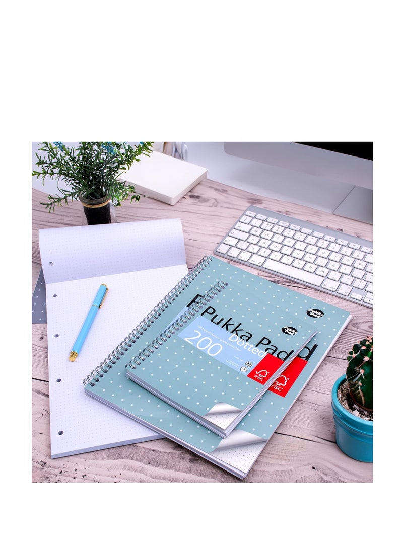 Pukka Pad 1 Pukka Pads Metallic 5mm Dot Grid A5 Jotta Notebook - Image 4