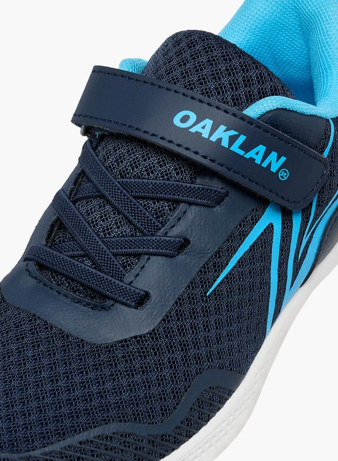 Oaklan by Shoexpress Panelled Shoes with Hook and Loop Closure