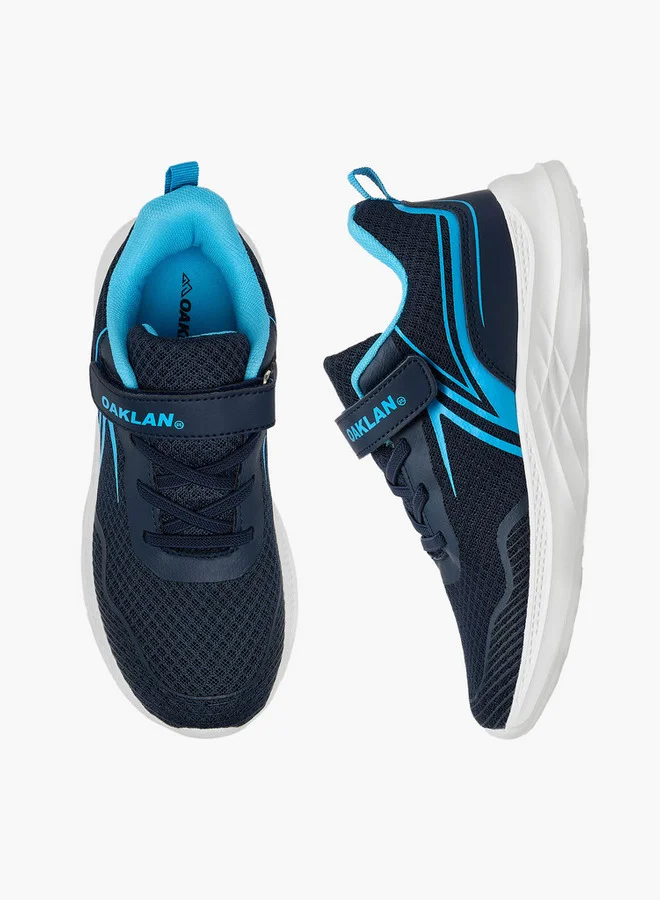 Oaklan by Shoexpress Panelled Shoes with Hook and Loop Closure