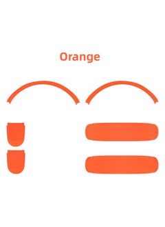Suitable For Apple For Apple AirPods Max Wireless Bluetooth Headset Protection Beam Cover Silicone Waterproof Cover-Color:T1 Light Orange