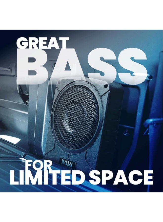 BOSS Audio Systems BAB8 Amplified Car Subwoofer - 800 Watts Max Power, Low Profile, 8 Inch Subwoofer, Remote Subwoofer Control, Great for Vehicles That Need Bass But Have Limited Space - Image 5
