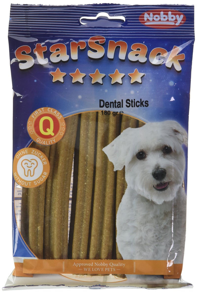 Nobby StarSnack Dental Sticks, 180g, Dog Dental Care Treats