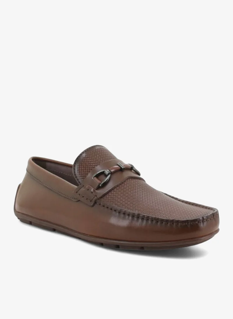 Bata Comfit Loafer with Buckle Detail