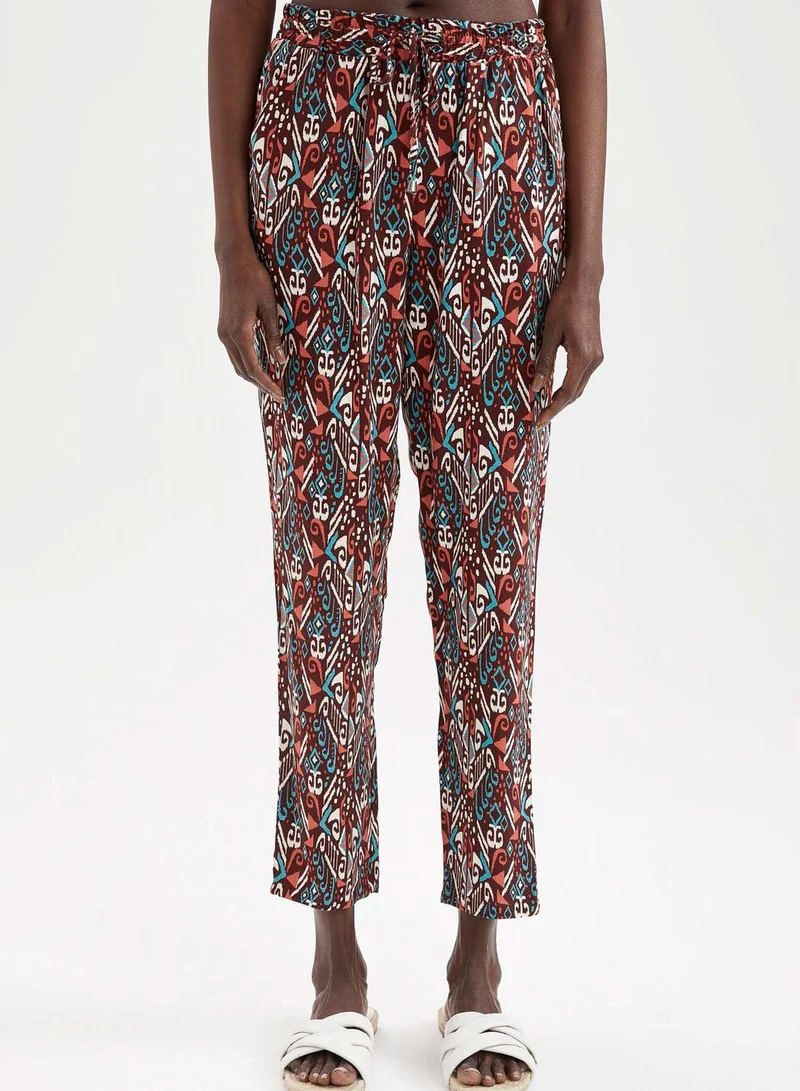 DeFacto Printed High Waist Pants