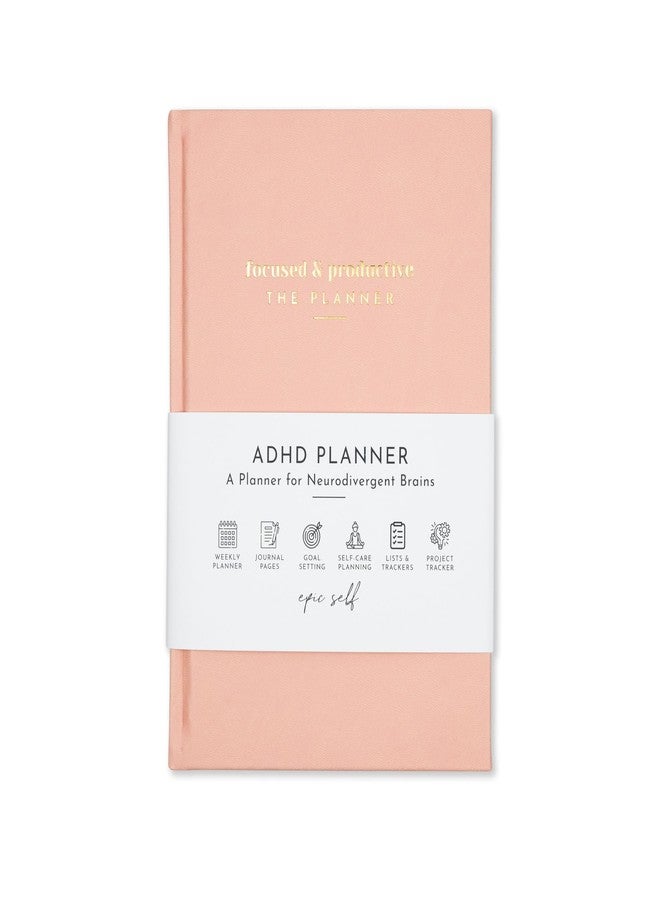 epic self ADHD Planner for Adults: Focus Planner For Productivity - A planner for Neurodivergent Brains - Organization, Goal-Setting, and Time Management - Gift for Men and Women with ADHD - Image 1