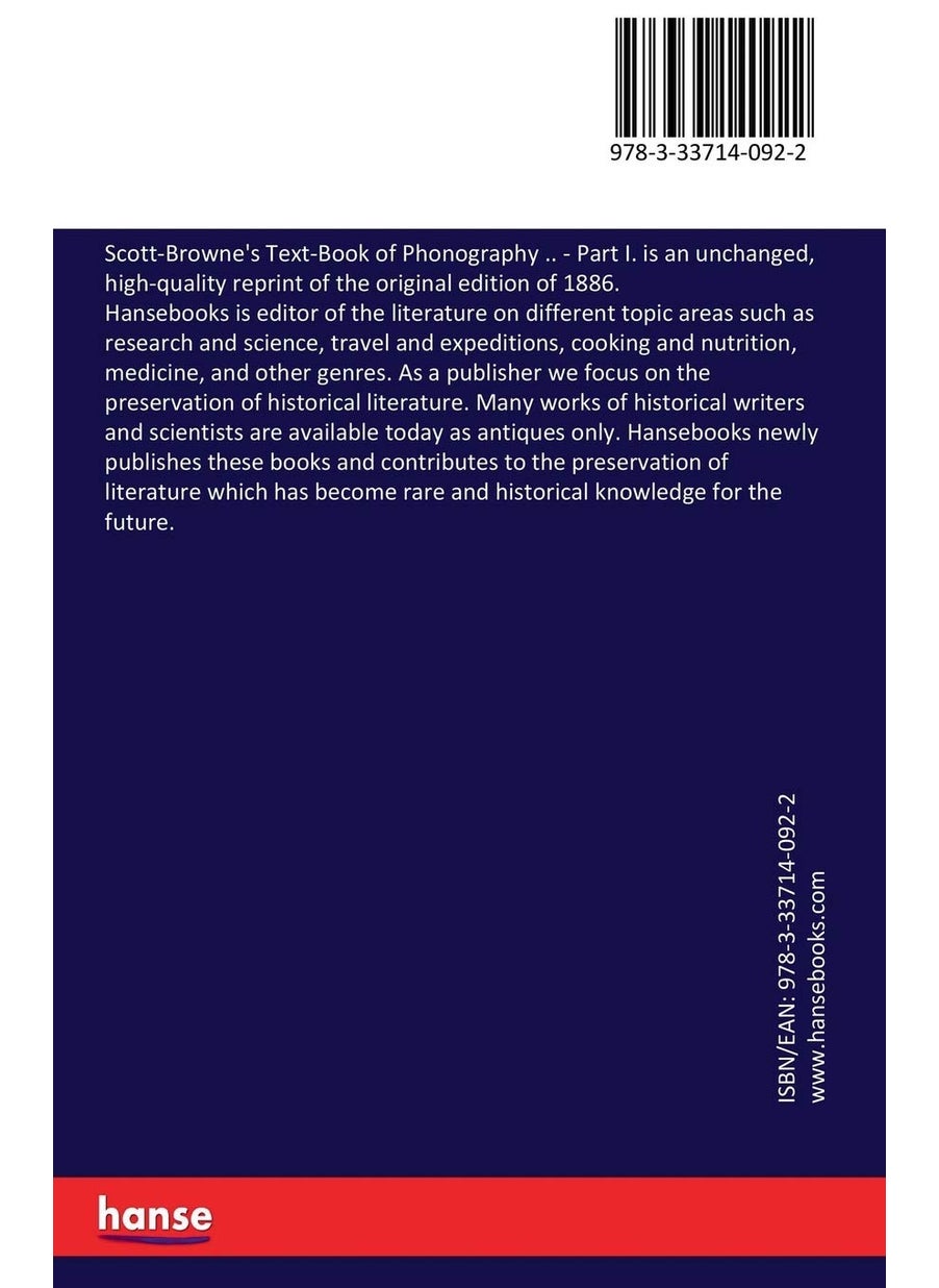 Scott-Browne's Text-Book of Phonography ..: Part I.  - Image 2