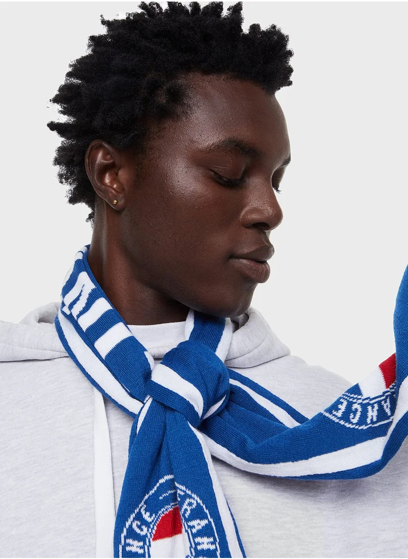 اتش اند ام France Football Scarf