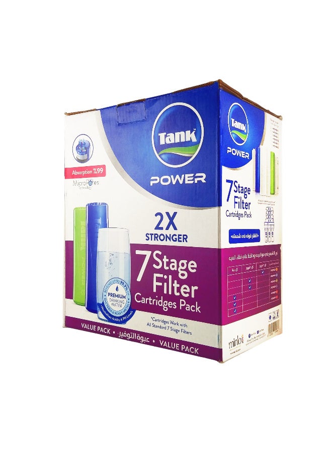 TANK Tank Power Wax Pack 7 Stages - 7 Candles  - Image 1