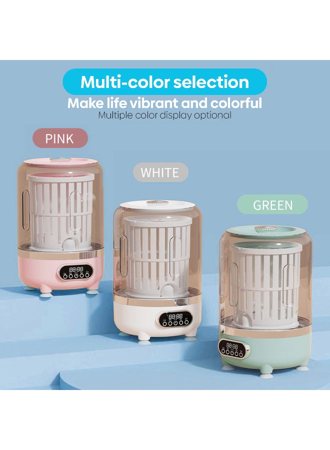 ARABIQO 3L Mini Portable Washing Machine with Dryer for Apartments & Travel - Deep Clean Underwear, Socks & Baby Clothes - Image 5