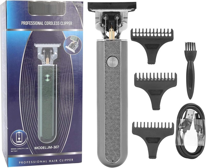 klarako Hair Clipper Professional Hair Trimmer Mens Hair Trimmer, Rechargeable Electric Hair Clipper For Men Travel Portable Hair Clipper Cutting Machine(black) - Image 1