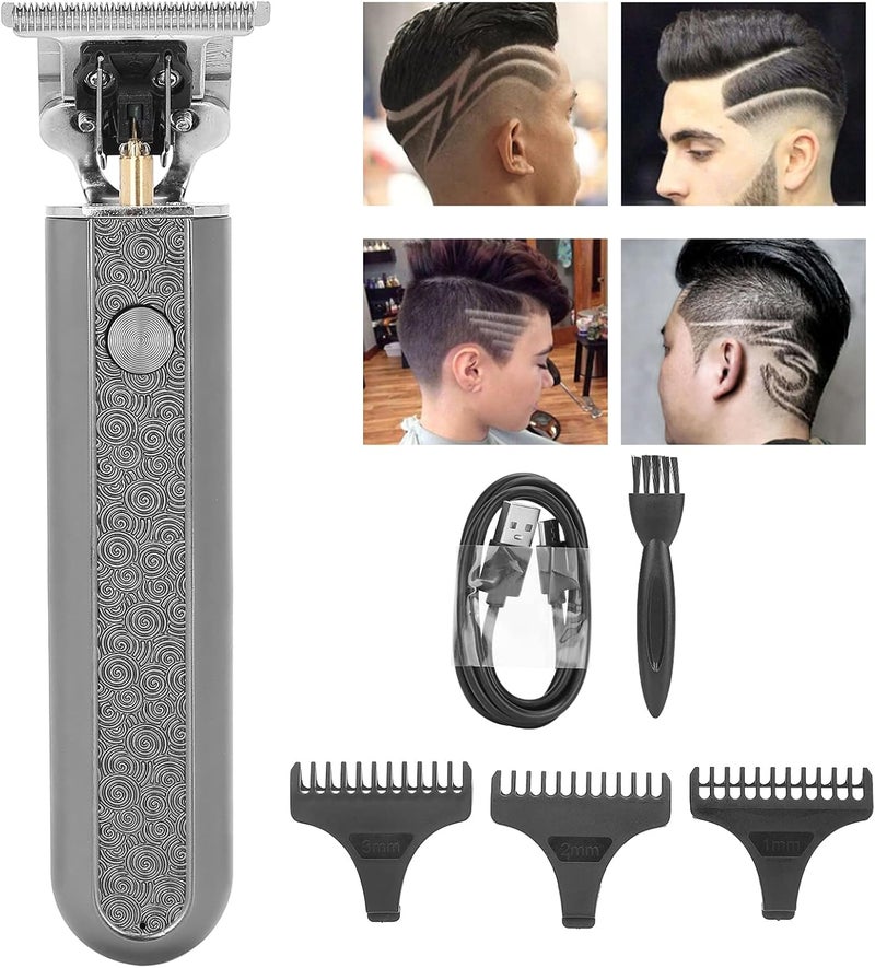 klarako Hair Clipper Professional Hair Trimmer Mens Hair Trimmer, Rechargeable Electric Hair Clipper For Men Travel Portable Hair Clipper Cutting Machine(black) - Image 4