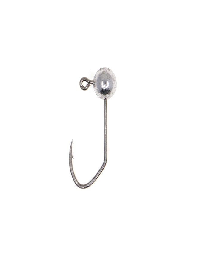 Temorah Fly Tying Sickle Jig Heads (1/80 OZ 50PCS, Unpainted) - Image 1