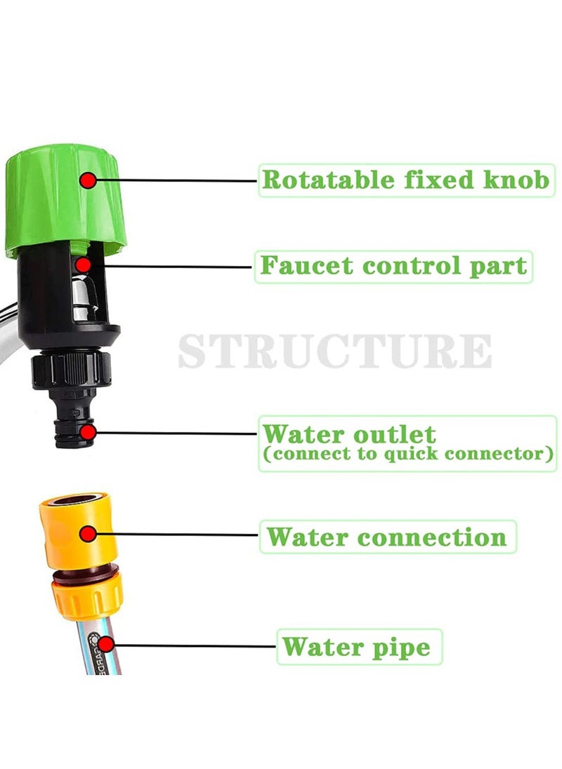 Generic - Mixer Tap Hose Connector, Hose to Tap Connector, Tap Hose Connectors Kitchen Taps, Hose Connector for Pipe Tap Attachment, Tap Connector for Hose pipe - Image 1