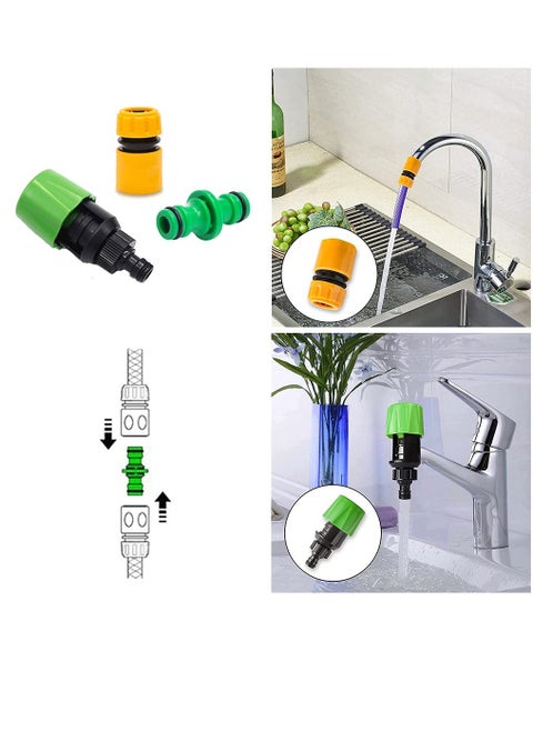 Mixer Tap Hose Connector, Hose to Tap Connector, Tap Hose Connectors Kitchen Taps, Hose Connector for Pipe Tap Attachment, Tap Connector for Hose pipe