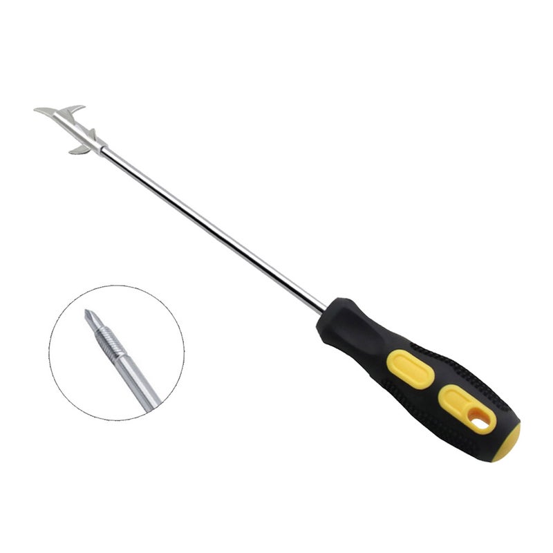 Car Tire Screwdriver Stone Cleaning Hook Groove Remover Auto Tyre Clearner Tool R-0023 - Image 1