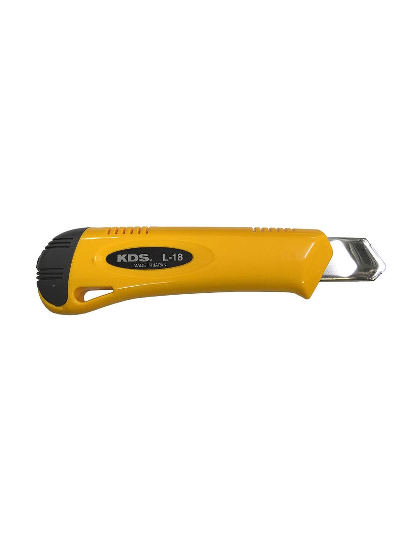 Cutter Auto Lock W/2 Blades L-18YE/554064 KDS Japan  - Image 3