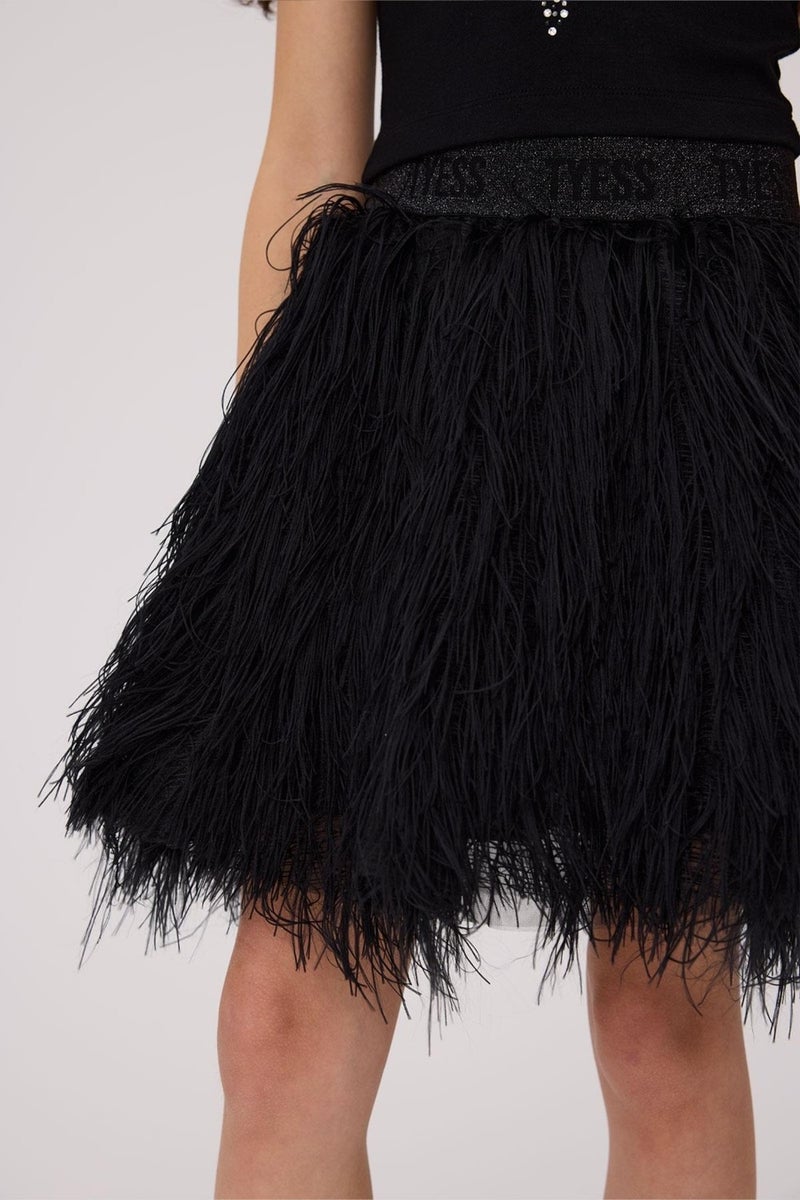 TYESS Girls Black Skirt - Image 3