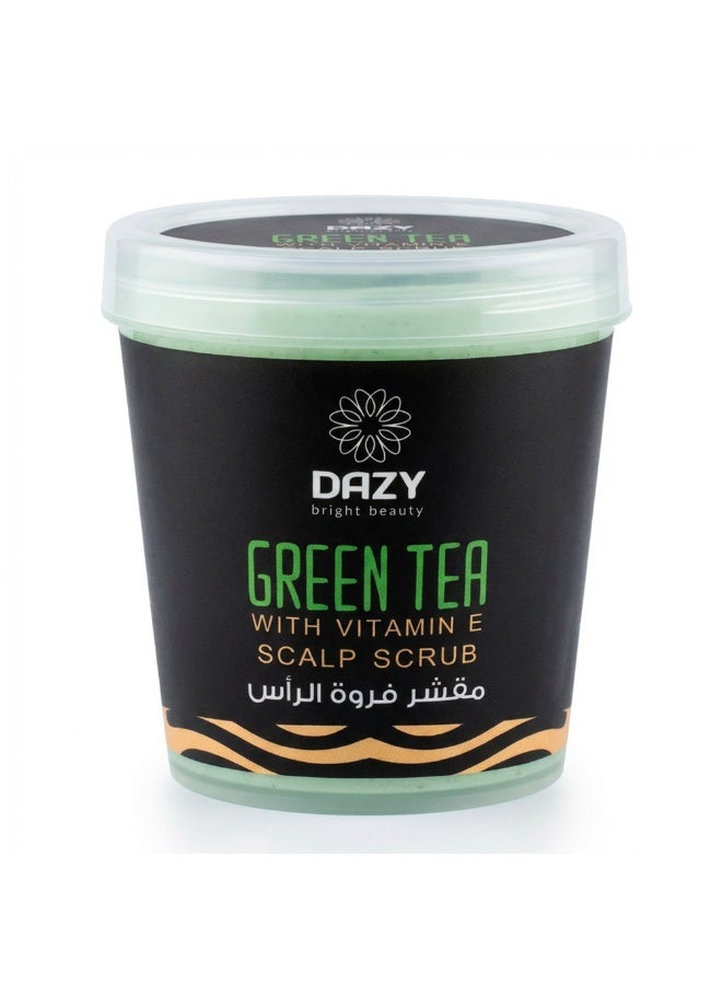 Dazy Green Tea Scalp Scrub 250g – Refreshing Deep Clean for Scalp