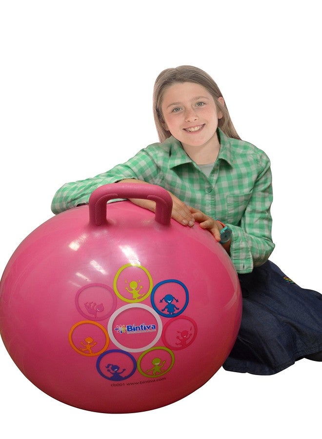 bintiva Hippity Hop 45 Cm / 18 Inch Diameter Including Free Foot Pump, for Children Ages 3-6 Space Hopper, Hop Ball Bouncing Toy - Image 5