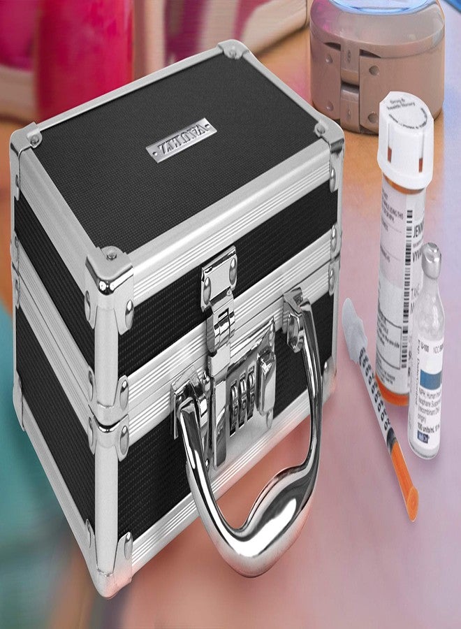 Vaultz Medicine Case with Combination Lock, Black (VZ00361 - Image 3