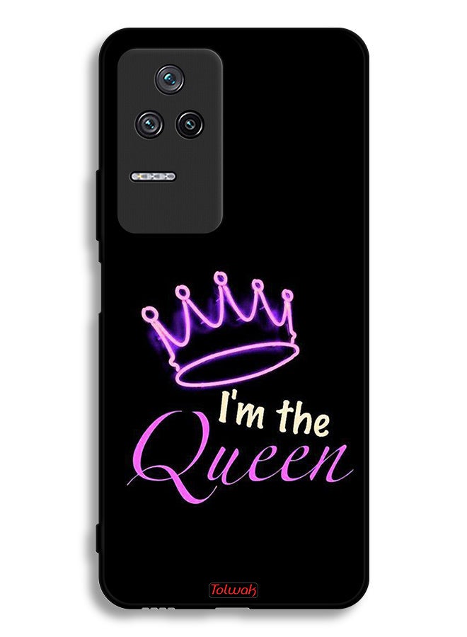 Tolwak Xiaomi Redmi K50 Protective Case Cover I Am The Queen - Image 2