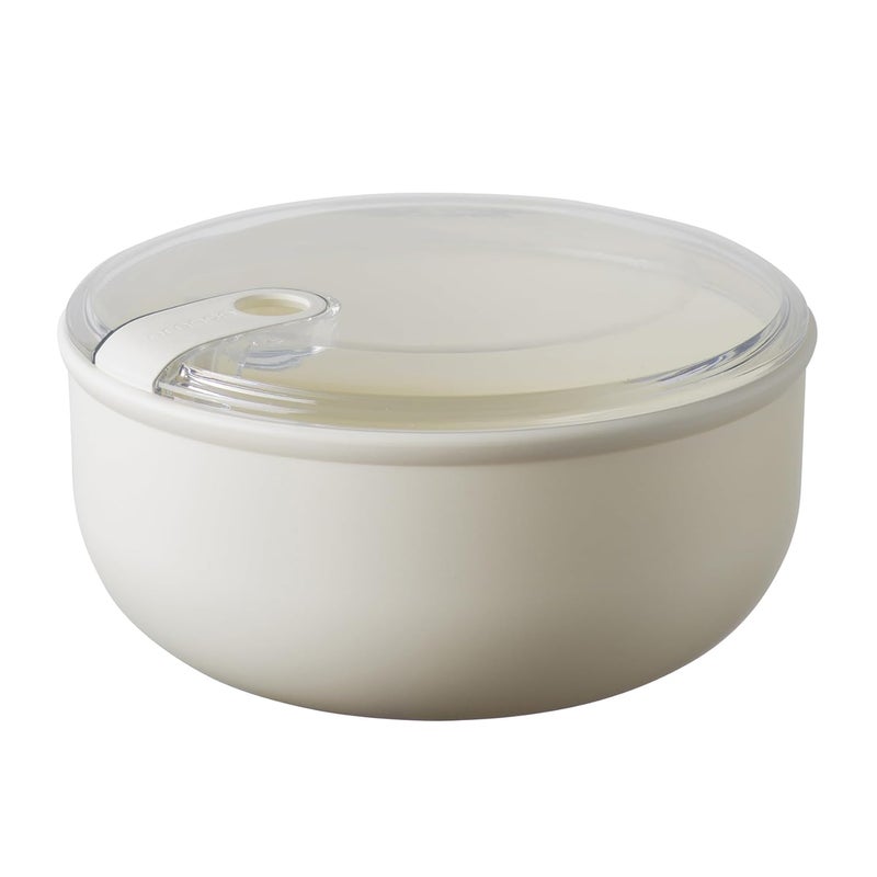 Omada Leak Proof PULL BOX Round Large - Ivory