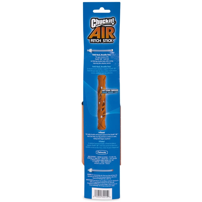 Chuckit! Air Fetch Stick Dog Toy, Large, Orange - Image 4