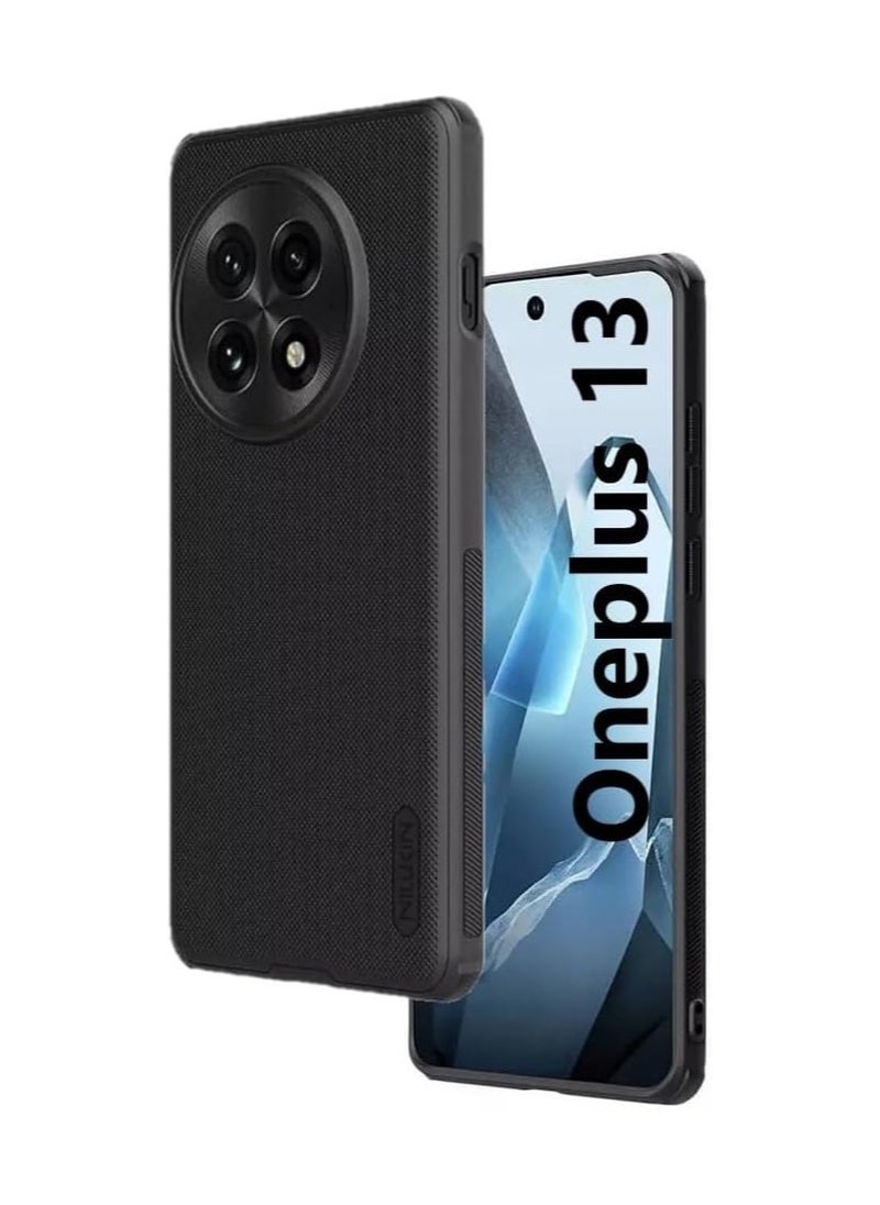Nillkin OnePlus 13 Case Cover Super Frosted Shield Pro Matte All-Round Protection Anti-scratch Slim Luxury PC Hard Protection Back Cover for OnePlus 13 5G 2024 (Black)  - Image 1