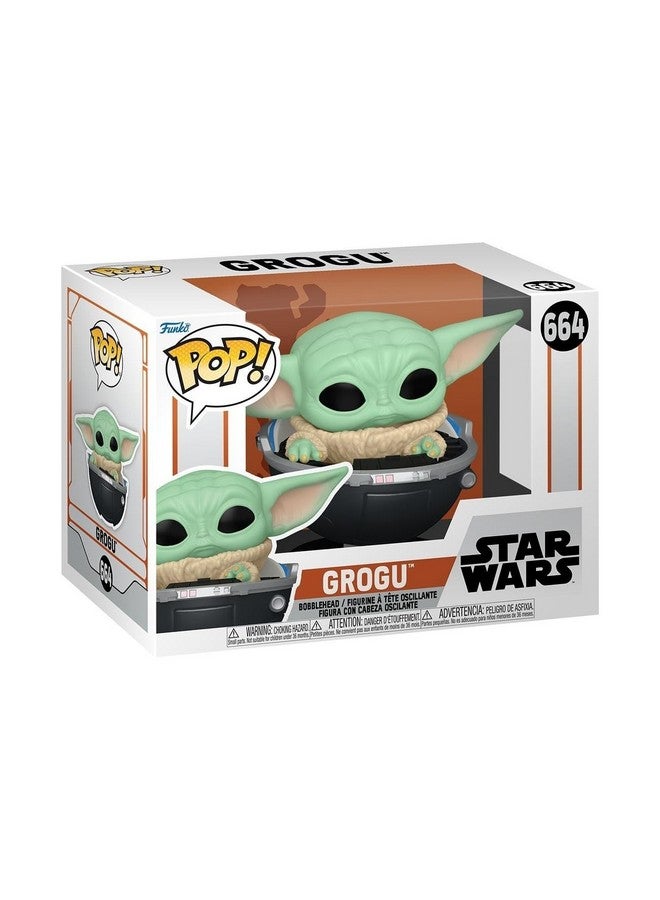 Funko فانكو بوب! فينيل: حرب النجوم: الماندالوريان S9 - غروغو - الطفل - بيبي يودا - تمثال فينيل قابل للجمع - فكرة هدية - بضائع رسمية - لمحبي التلفاز - Image 1