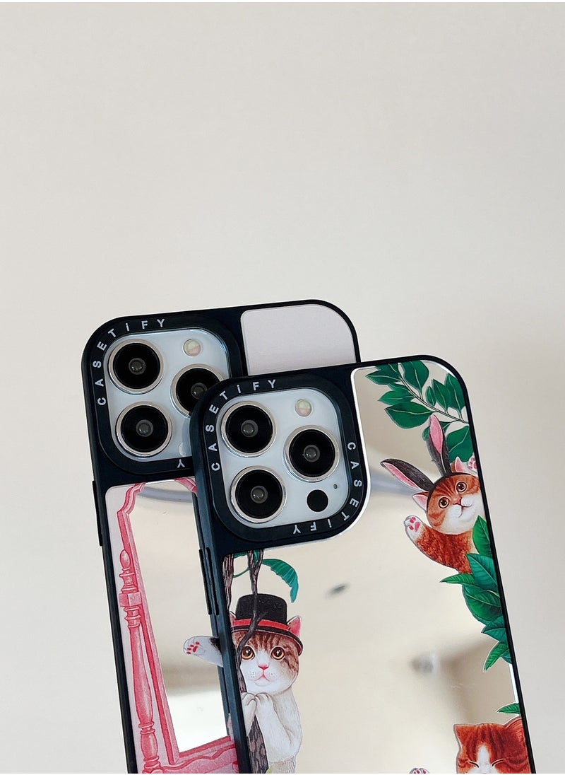 Case for iPhone 15 Pro Max Cute Cat Pattern Cover