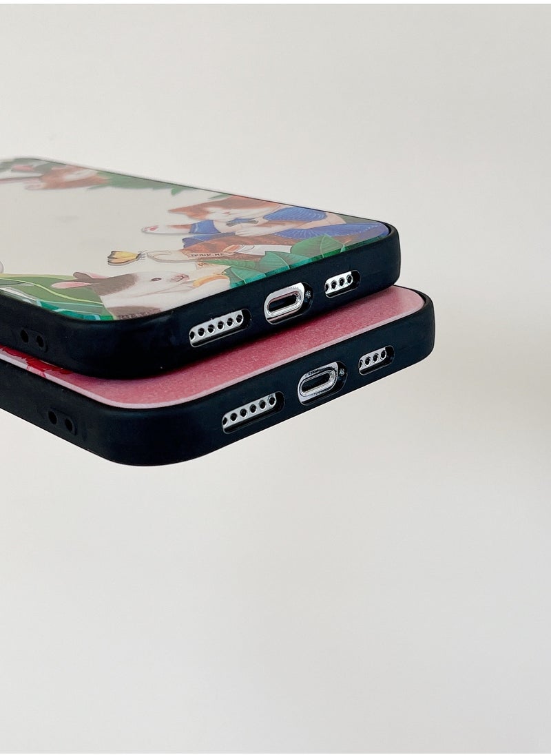 Case for iPhone 15 Pro Max Cute Cat Pattern Cover