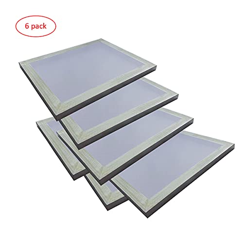 YLZ Aluminum Silk Screen Printing Screens 20 x 24 Inch Frame-160 White Mesh (2 PCS) - Image 5