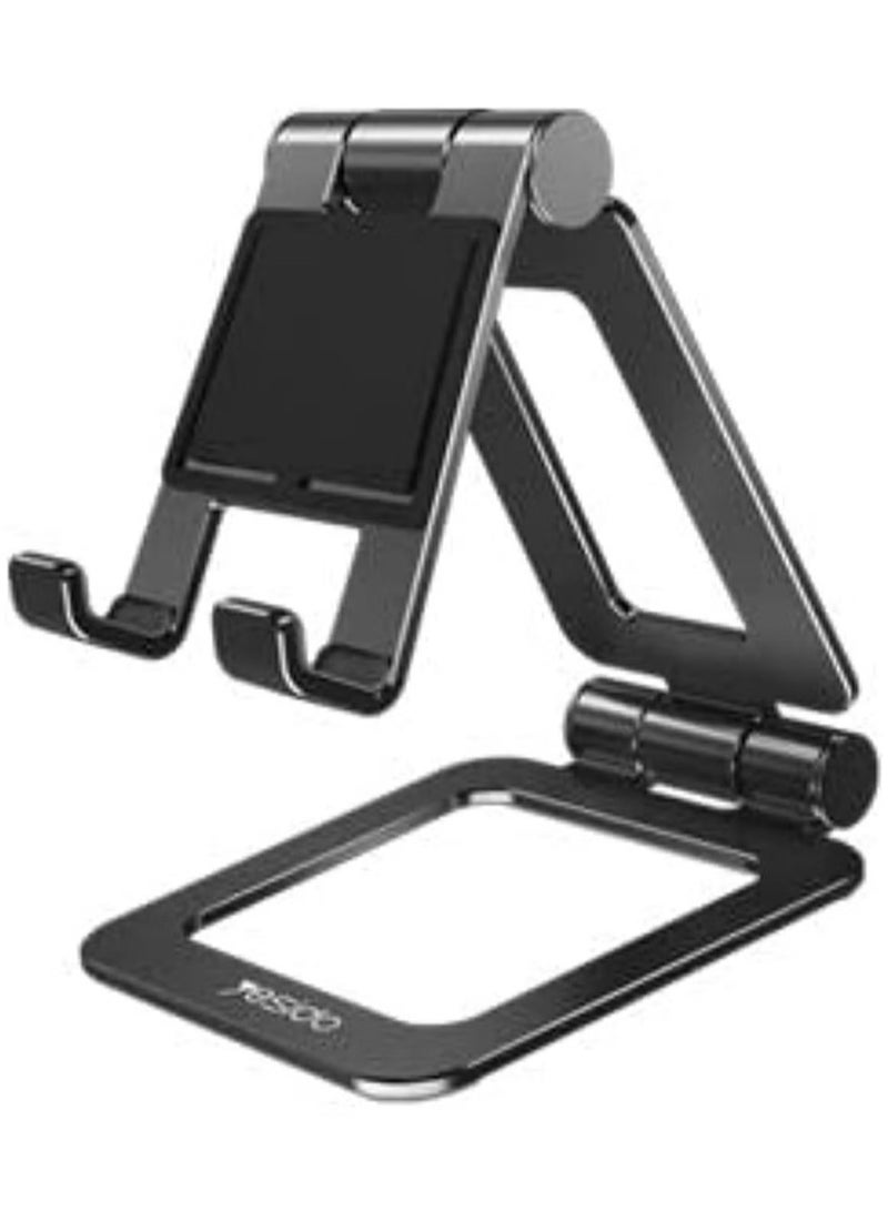 TIGER "Universal Phone and Tablet Holder – Multi-Angle, Extendable, Foldable, and Rotatable, Compact Design, Black" - Image 3