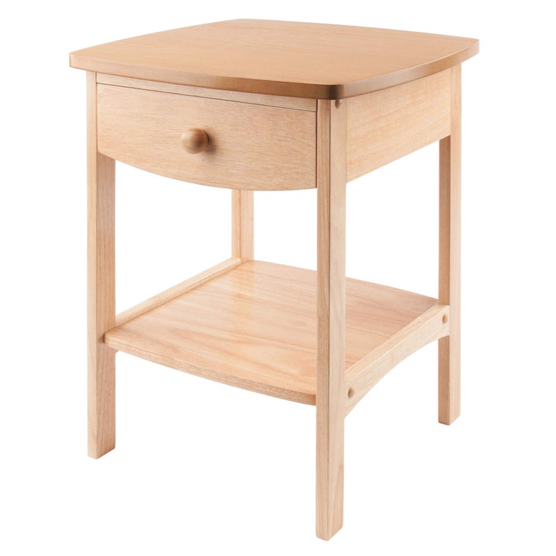 Winsome 82218 Wood Claire Accent Table, Natural 18 inches - Image 1