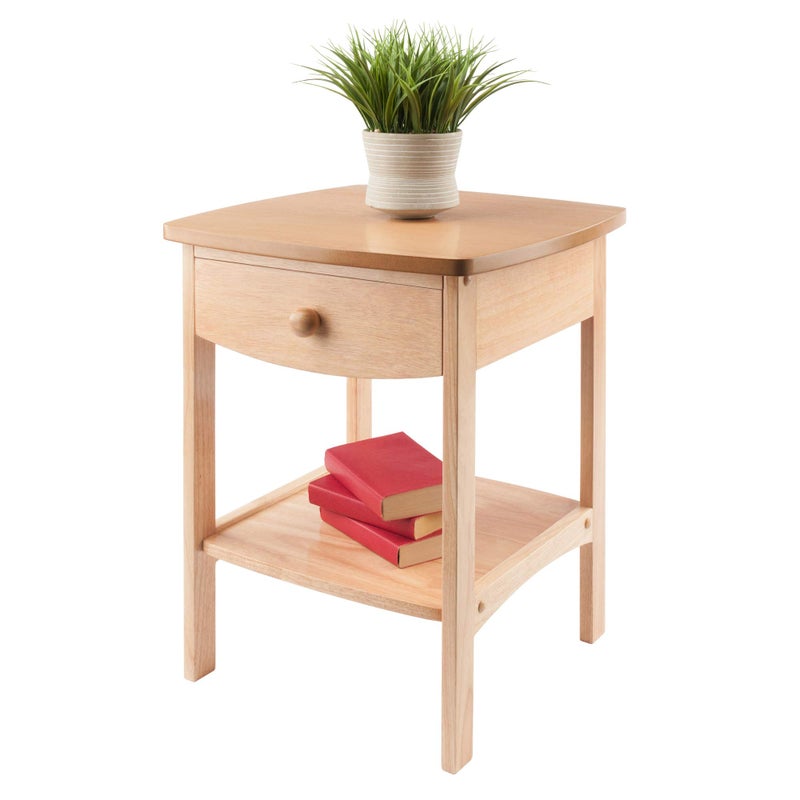 Winsome 82218 Wood Claire Accent Table, Natural 18 inches - Image 4