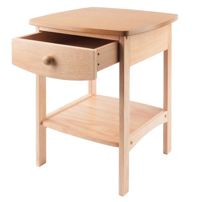Winsome 82218 Wood Claire Accent Table, Natural 18 inches - Image 2
