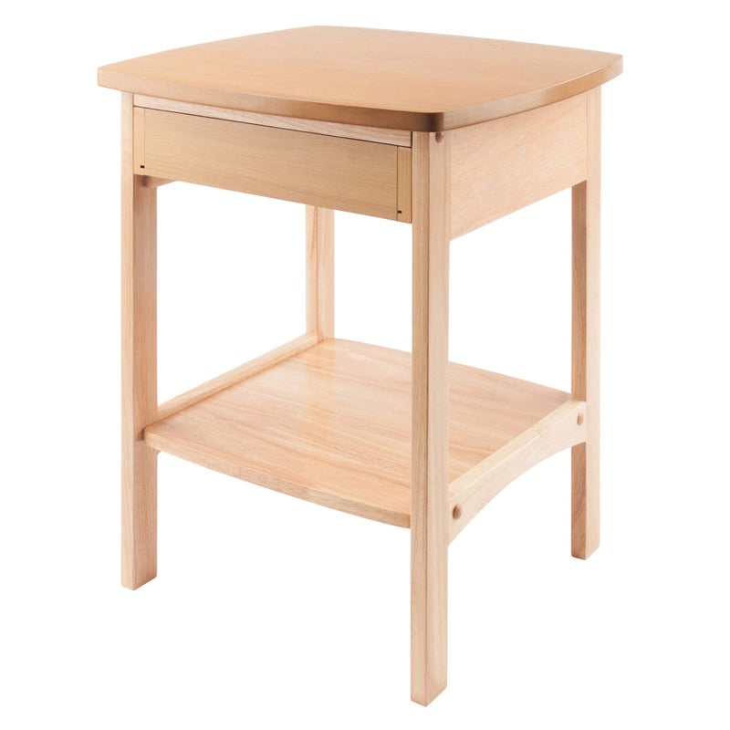 Winsome 82218 Wood Claire Accent Table, Natural 18 inches - Image 3