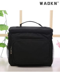 WAOKN Large Capacity Multi-purpose Outdoor Lunch Bag Insulated Lunch Box Large Cooler Tote Bag Unisex Double Layer Heat Resistant Cooler Bag With Adjustable Shoulder Tote  - Image 2