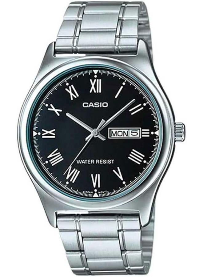 Casio LTP-V006D-1BUDF For Men (Analog, Dress Watch), Stainless Steel - Image 1