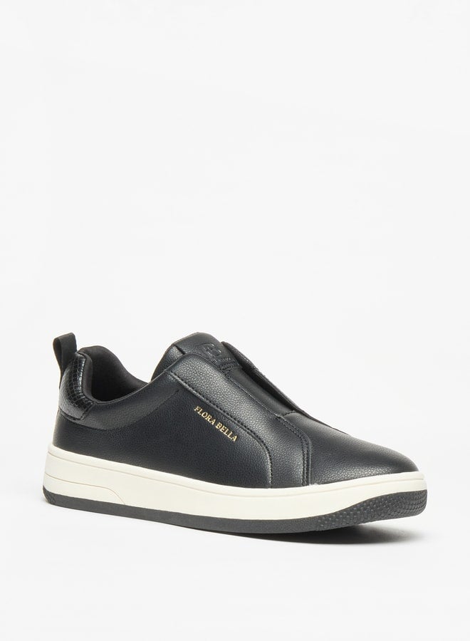 Flora Bella By Shoexpress Women's Solid Slip-On Low Ankle Sneakers  - Image 2
