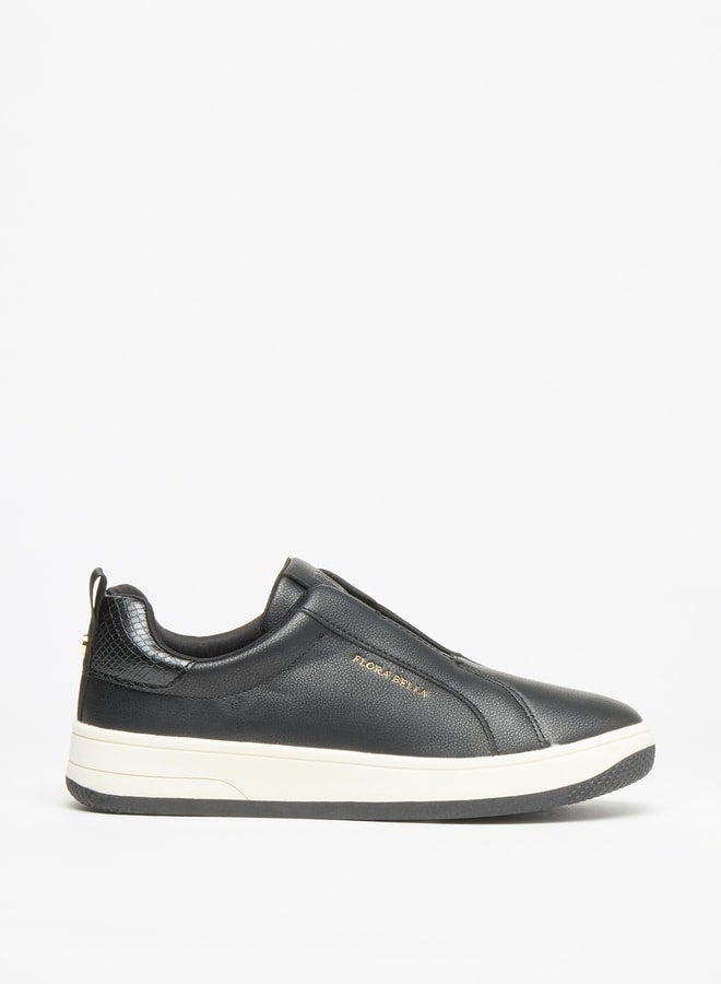 Flora Bella By Shoexpress Women's Solid Slip-On Low Ankle Sneakers  - Image 1