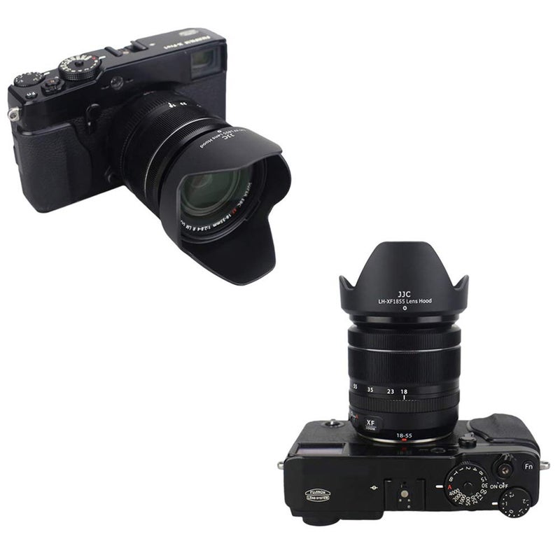 JJC Bayonet Dedicated Lens Hood for Fuji Fujifilm Fujinon XF 18-55mm F2.8-4 R LM OIS Lens and Fujinon XF 14mm F2.8 R Lens - Image 2