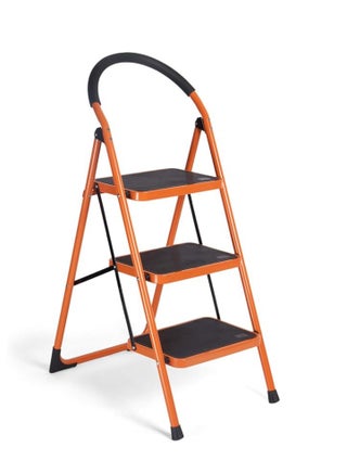3-Step Folding Steel Ladder – Anti-Slip Wide Pedals & Handgrip, 330lbs Capacity - pzsku/Z12B92257B6B32D8523FEZ/45/1747564434/4366bac9-9bab-46ed-a484-cb4fc2dc862d