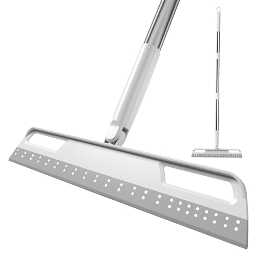 YALAMI Multifunction Magic Broom, Extended Indoor Detachable,3-in-1 Sweeper Removing Dust Liquid Hair, Adjustable Floor Squeegee,Magic Broom as seen on tv（Gray） ﻿ - Image 1