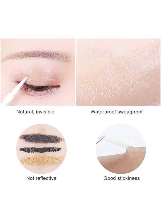 BWSJ 600 Self Adhesive Double Lasting Eyelid Stickers Waterproof Sweatproof Breathable Natural Invisible Tape Instant Eye Lift - Image 5