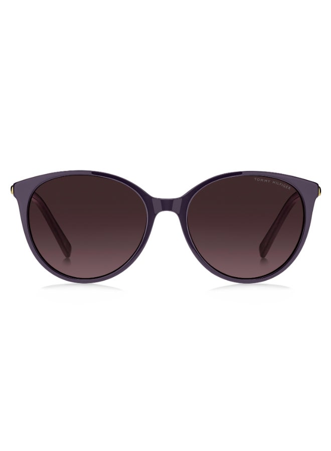 TOMMY HILFIGER TH 2350/S Sunglasses Purple Round - Image 3