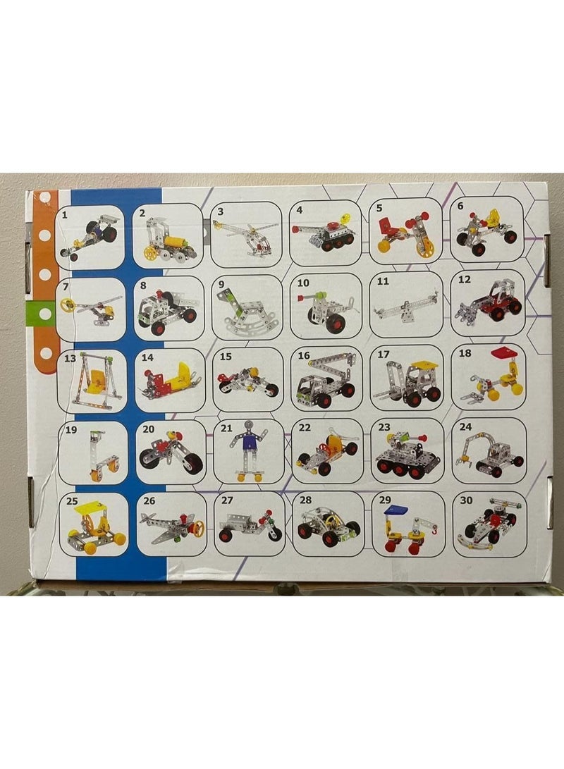Construction Toy Kit – 252 PCS Creative Engineering Set for 30 Models | Educational Building Toy for Kids 6+ | Tools Included – Learn Through Play  - Image 2
