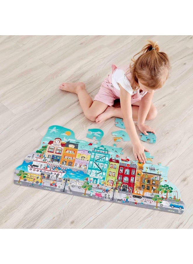 Hape Animated City Puzzle - Image 4
