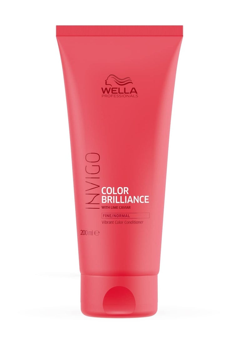 Wella Professionals Brilliance Conditioner for Normal Hair 200ml - Image 1